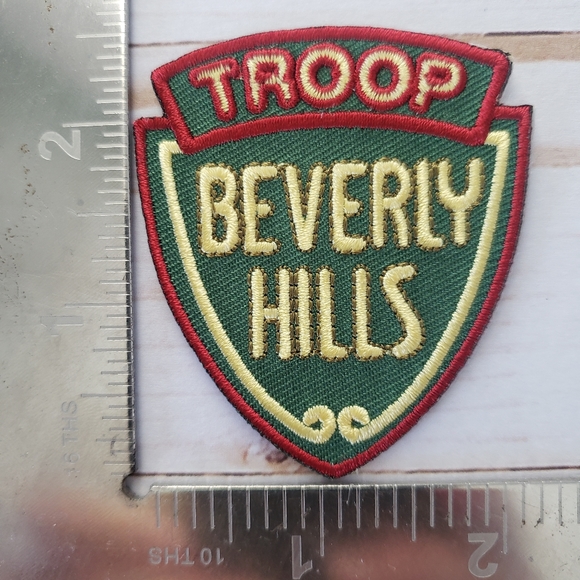 Troop Beverly Hills Wilderness Girls Patches - Set of 2 - Uniform Costume - Picture 5 of 7